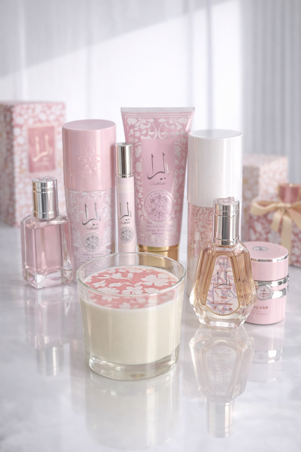Coffret Prestige Rose Personnalisé